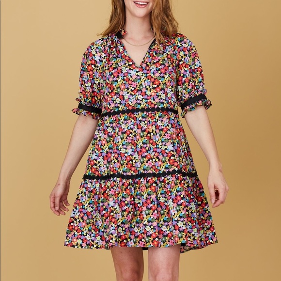 *NWT* Crosby By Mollie Burch Isabelle Dress in Tea Garden - Picture 9 of 12